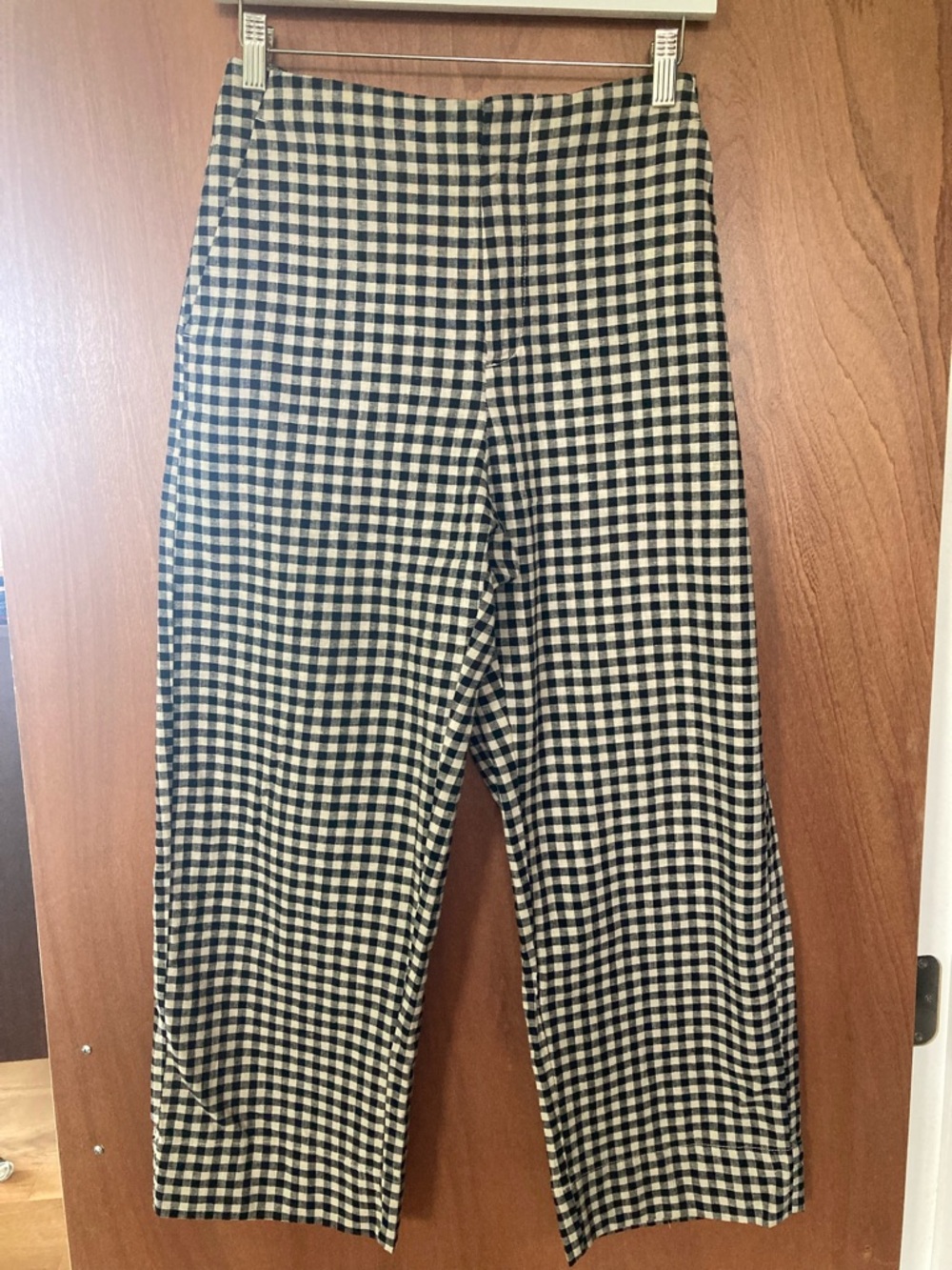GAP Black & White Gingham Skirt